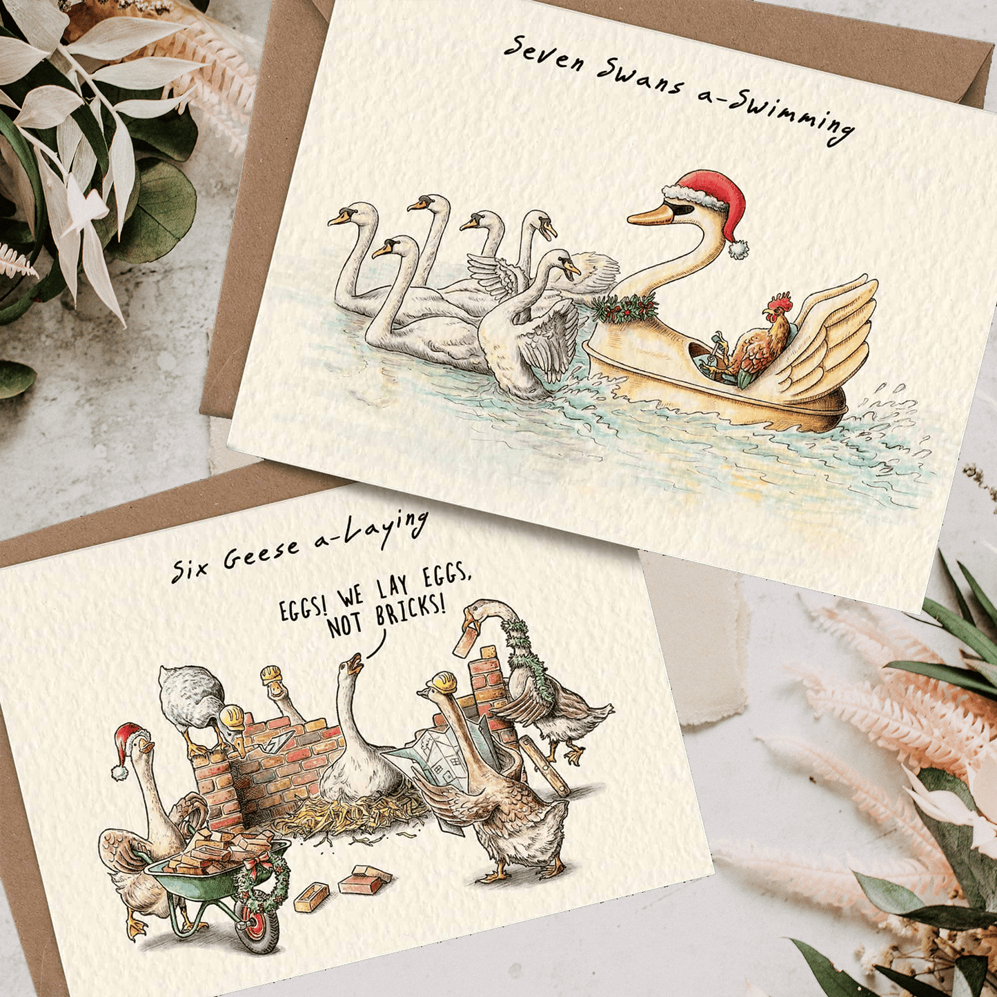 Twelve Days Of Christmas Card Set🎄